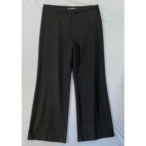 Cop Copine Paris Wide Leg Crop Front Zip Trouser Pants. Black, Women's 0? EUC!